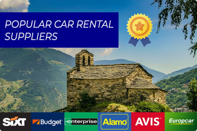 Khám phá các công ty cho thuê ô tô hàng đầu của Andorra