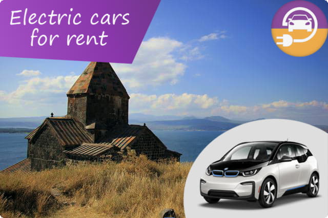 Explorando Armenia en un coche eléctrico