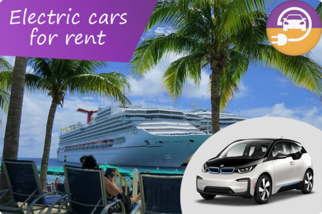 Stiliai tyrinėkite Bahamų salas su elektrinių automobilių nuoma