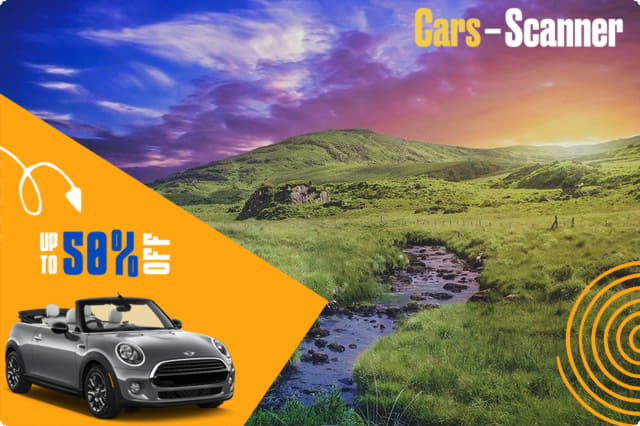 Erkunden Sie Irland mit Stil: Cabrio-Autovermietung