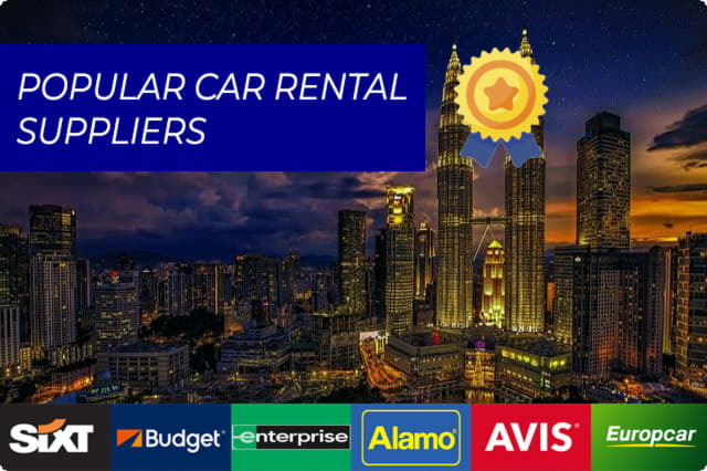 Изследване на Малайзия с най-добрите местни компании за коли под наем
