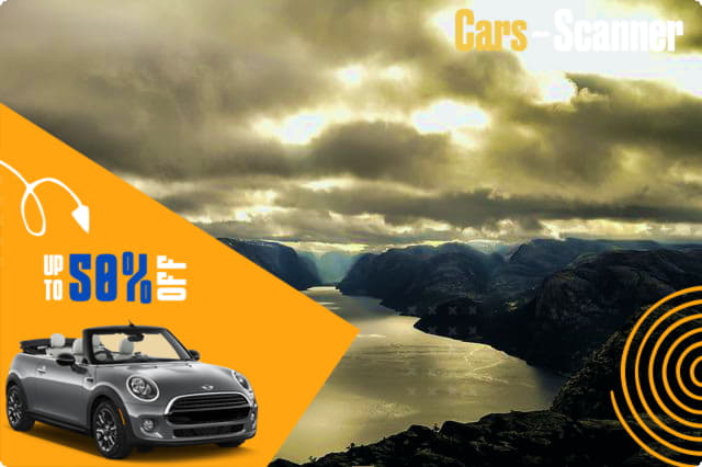 Izpētiet Norvēģiju stilā: kabrioleta automašīnu noma
