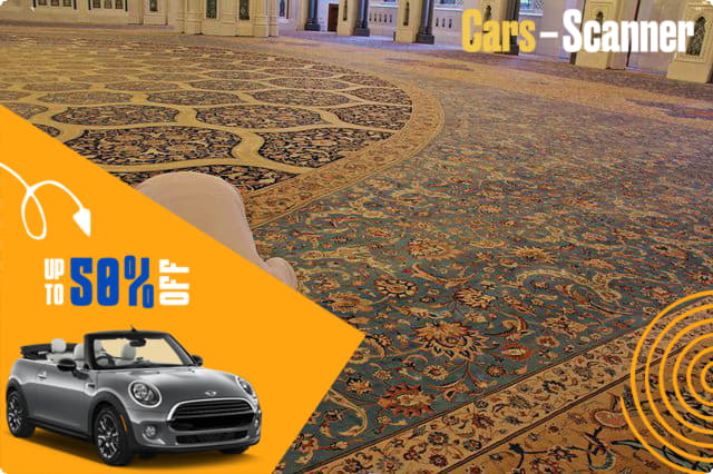Erleben Sie den Oman mit Stil: Cabrio-Autovermietung