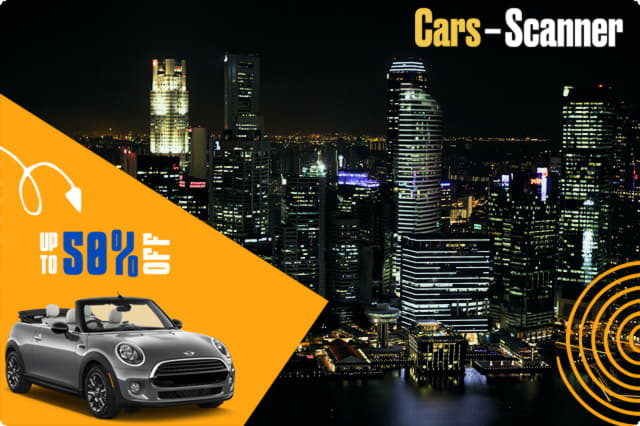 スリルを体験: シンガポールのオープンカー レンタル