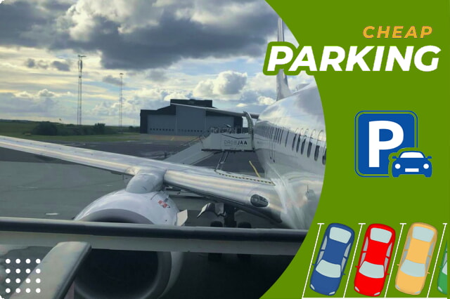 Možnosti parkovania na letisku Aalborg