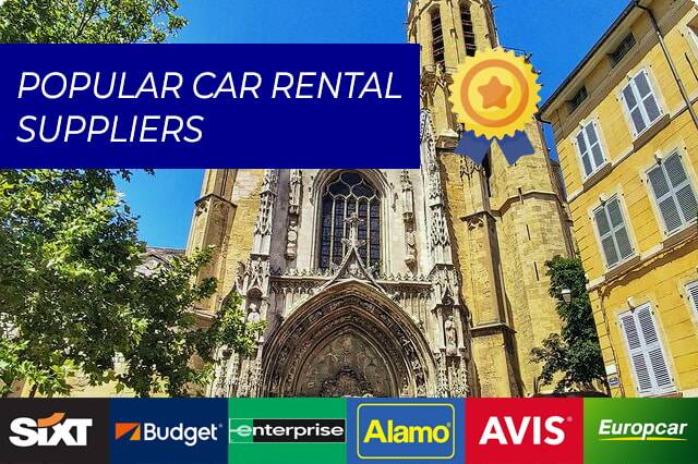 Otkrivanje Aix-en-Provencea: najbolje tvrtke za iznajmljivanje automobila