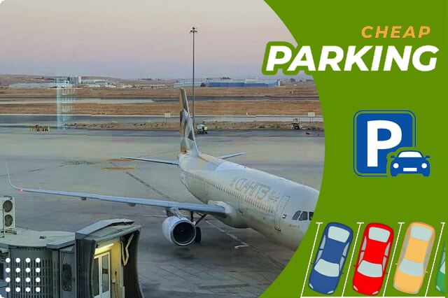 Možnosti parkování na letišti Ammán