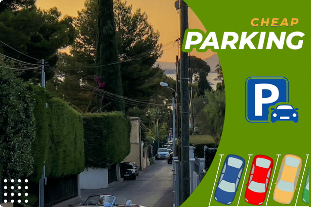 Iskanje popolnega mesta za parkiranje v Antibesu