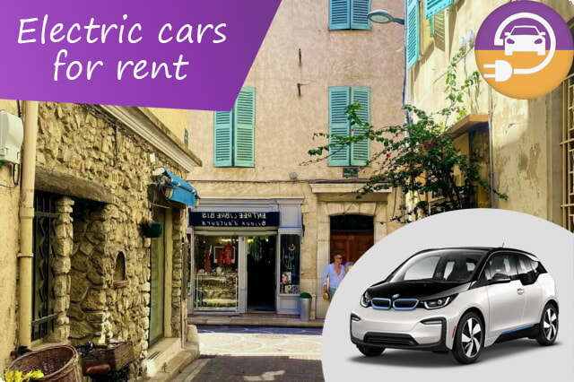 Eletrifique sua viagem: ofertas exclusivas de aluguel de carros elétricos em Antibes