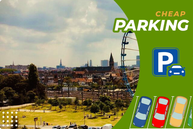 Iskanje popolnega mesta za parkiranje v Antwerpnu