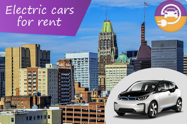 Electrifique su viaje a Baltimore con alquileres de automóviles eléctricos asequibles
