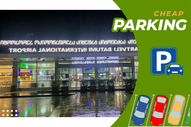 Parkeringsmuligheter på Batumi flyplass
