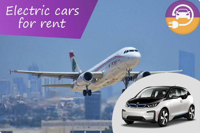旅を電動化: ベイルート空港限定の電気自動車レンタル特典