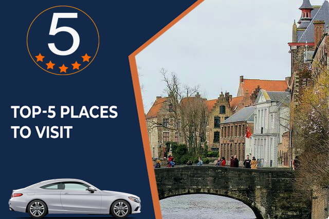 Khám phá vẻ đẹp quyến rũ của Bruges với dịch vụ cho thuê ô tô một chiều