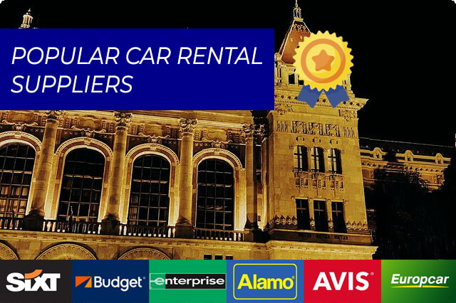 Atraskite geriausias automobilių nuomos įmones Budapešte