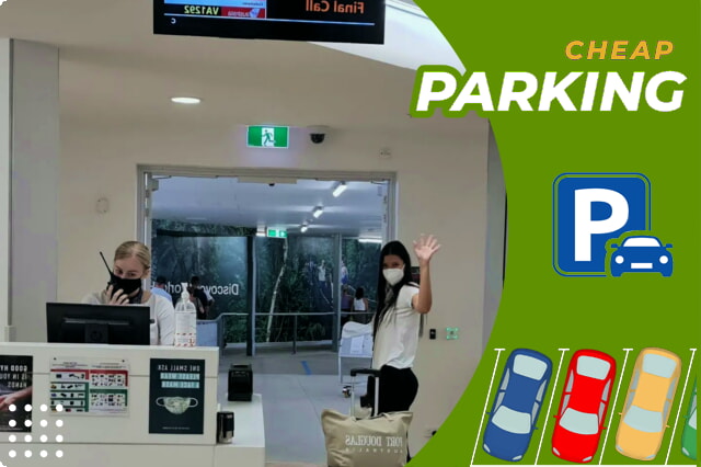 Pysäköintivaihtoehdot Cairnsin lentoasemalla
