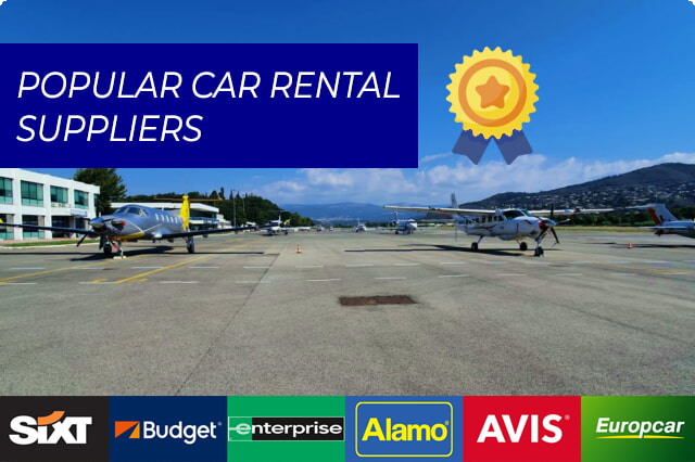 Otkrijte najbolje tvrtke za iznajmljivanje automobila u zračnoj luci Cannes