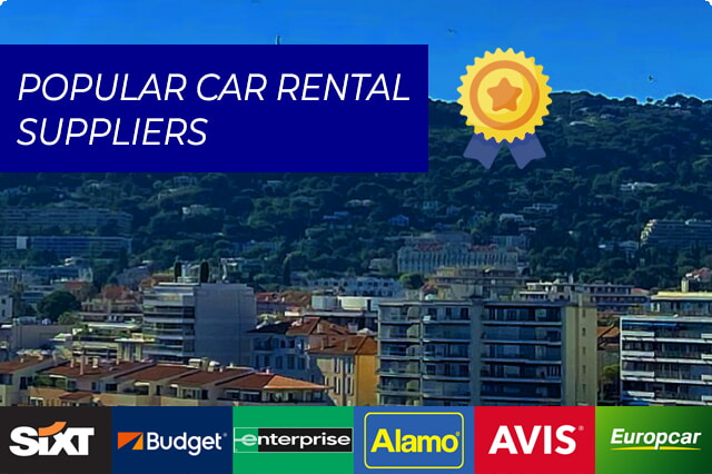 Explorez Cannes avec les meilleures sociétés de location de voitures