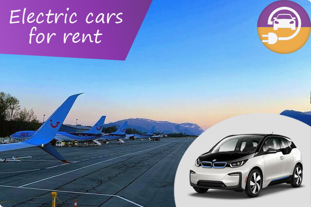 Eletrifique sua viagem: ofertas exclusivas de aluguel de carros elétricos no Aeroporto de Chambery