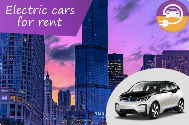 Eletrifique sua viagem por Chicago com aluguel de carros elétricos a preços acessíveis