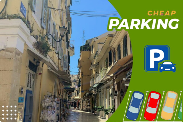 De perfecte plek vinden om uw auto te parkeren op Corfu