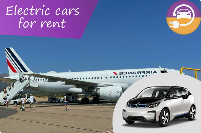 Electrifique su viaje: ofertas exclusivas de alquiler de coches eléctricos en el aeropuerto de Calvi