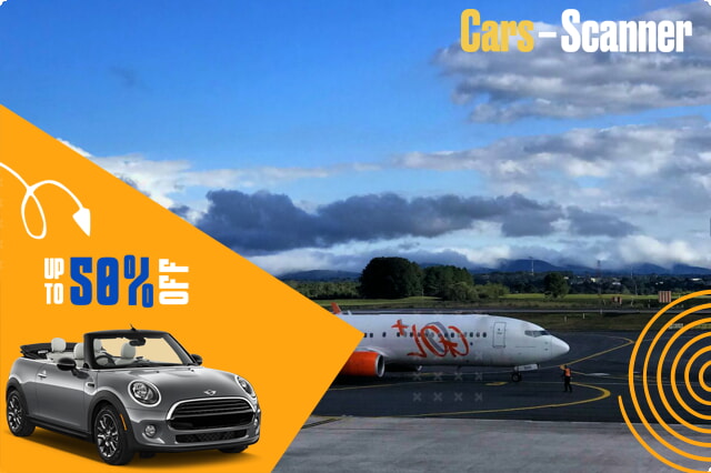 Leie av en cabriolet på Curitiba flyplass: Hva kan du forvente