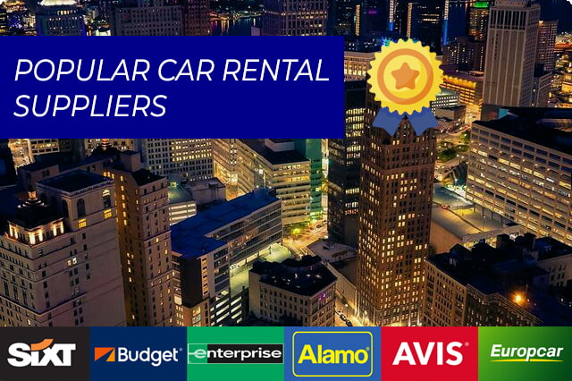 Descubra las mejores empresas de alquiler de coches en Detroit