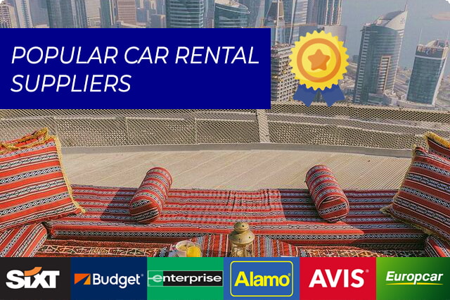 Откриване на най-добрите услуги за коли под наем в Доха