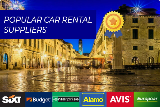 Objevování Dubrovníku: Nejlepší půjčovny aut