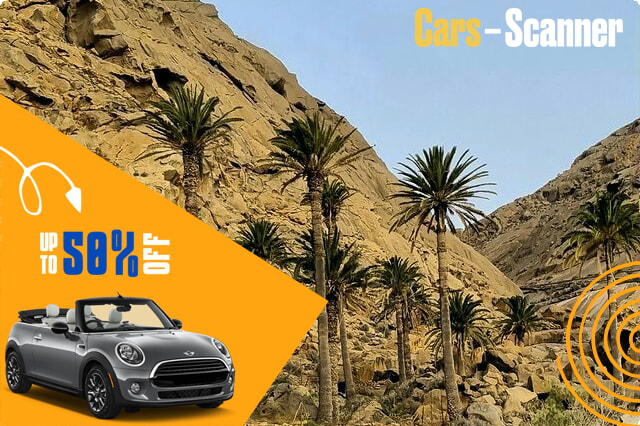 Thuê một chiếc xe mui trần ở Fuerteventura: Điều gì sẽ xảy ra về mặt giá cả