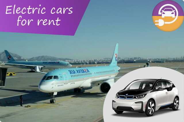 เติมพลังให้กับการเดินทางของคุณ: ข้อเสนอการเช่ารถพลังงานไฟฟ้าสุดพิเศษที่สนามบินกิมโป