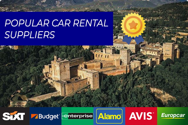 Esplorare Granada con le migliori compagnie di autonoleggio