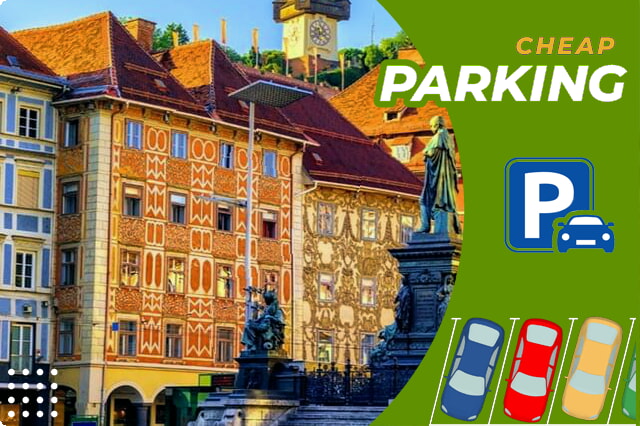 Iskanje popolnega mesta za parkiranje avtomobila v Gradcu