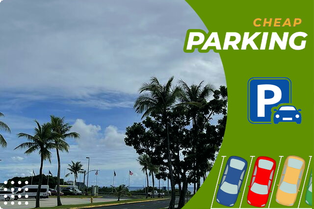 Nalezení perfektního místa pro zaparkování auta na Guamu