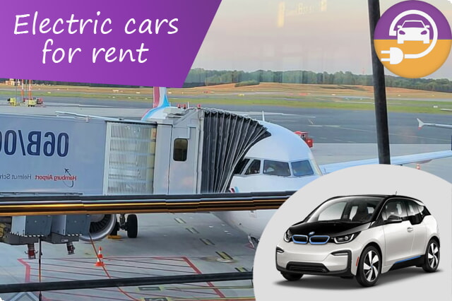 Eletrifique sua viagem: ofertas exclusivas de aluguel de carros elétricos no Aeroporto de Hamburgo
