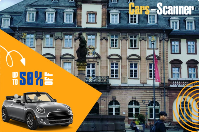 Hyra en cabriolet i Heidelberg: Vad du kan förvänta dig