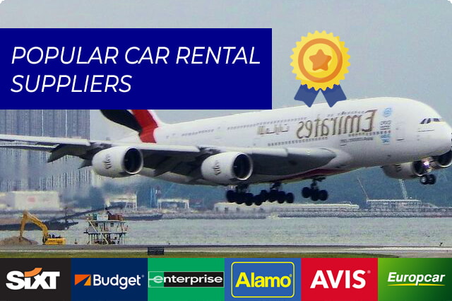 Explora las opciones de alquiler de autos en el aeropuerto de Hong Kong