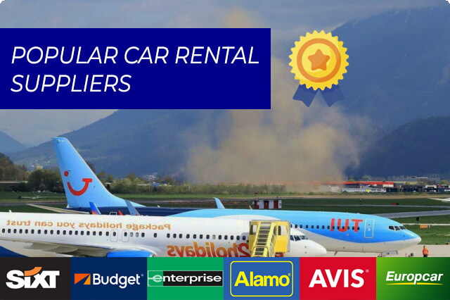 Descubra los mejores servicios de alquiler de coches en el aeropuerto de Innsbruck