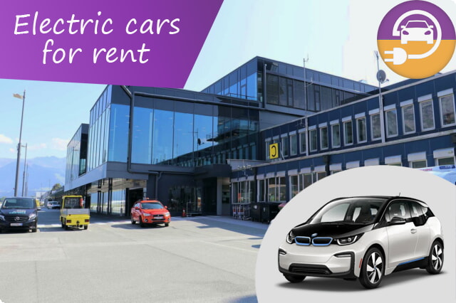 Elektrificirajte svoje potovanje: ekskluzivne ponudbe za najem električnega avtomobila na letališču Innsbruck