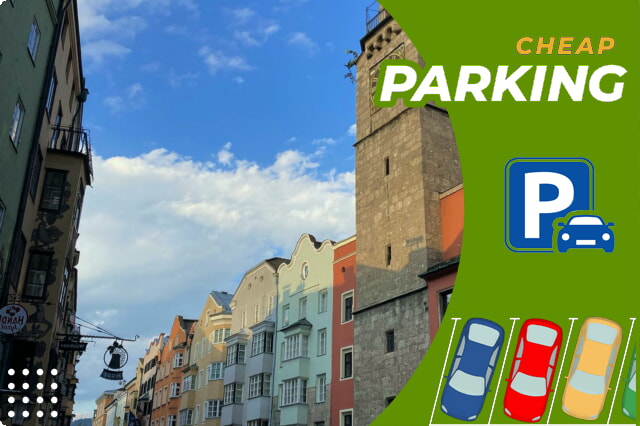 Encontrar o local perfeito para estacionar o seu carro em Innsbruck