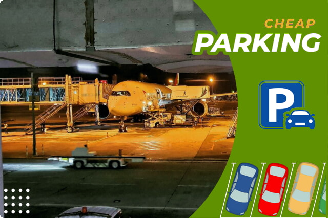Besværlige parkeringsløsninger i Jakarta Lufthavn