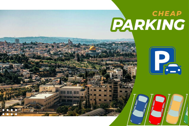 賑やかなエルサレムの街で駐車場を探す