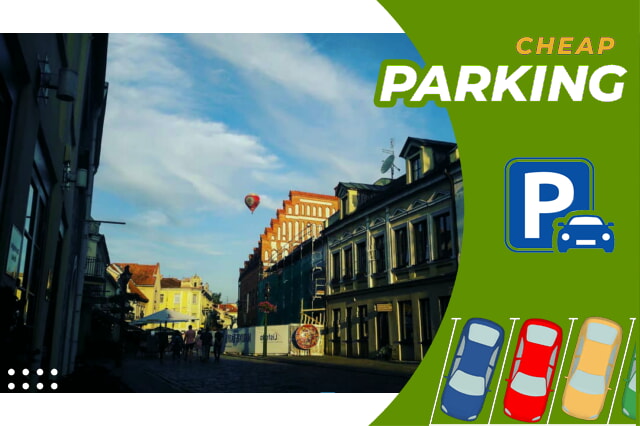 Hitta den perfekta platsen att parkera i Kaunas