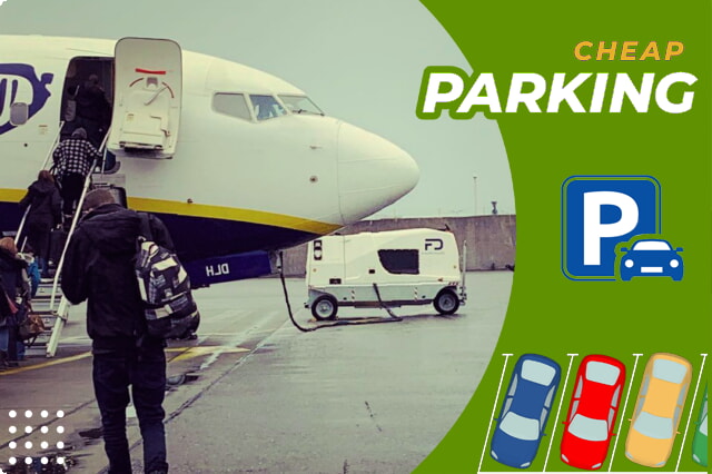 Možnosti parkiranja na letališču Kerry