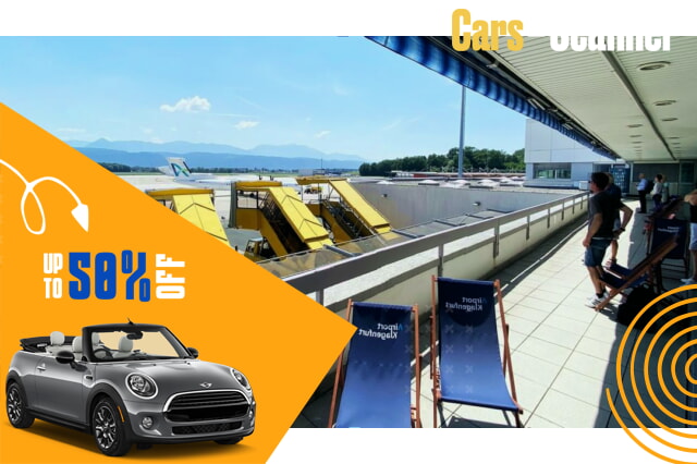Leje af en cabriolet i Klagenfurt Lufthavn: Hvad kan du forvente