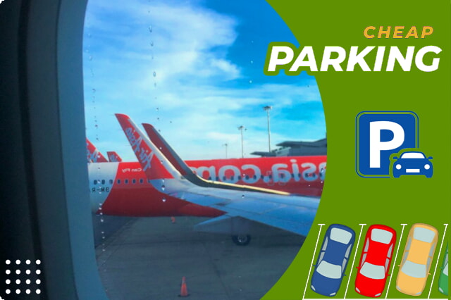 Možnosti parkování na letišti Kota Kinabalu