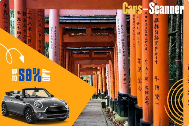Изследване на Киото със стил: кабриолет коли под наем