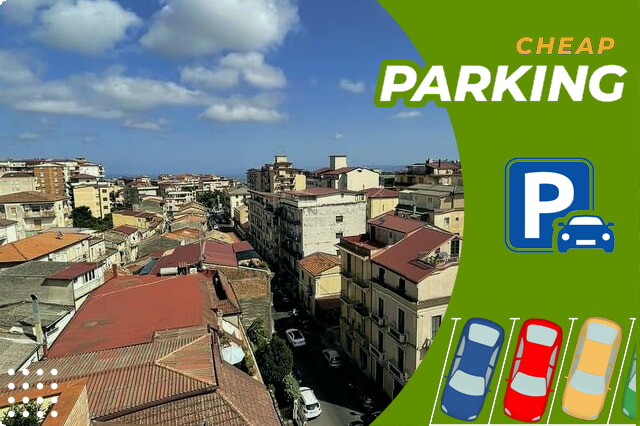 Iskanje popolnega mesta za parkiranje v Lamezia Terme