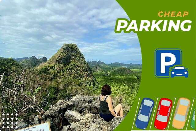 Nalezení perfektního místa pro zaparkování auta na Langkawi